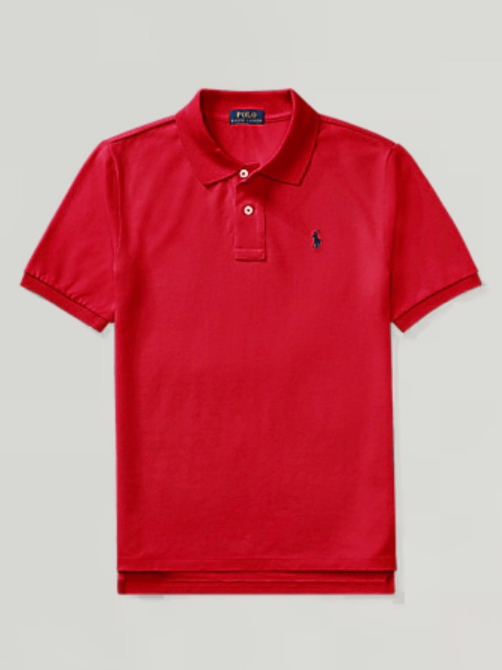 POLO Ralph Lauren Classic Fit The Iconic Mesh Polo Shirt - M (10-12)